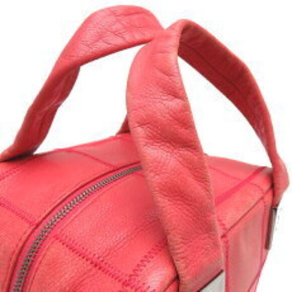 Chanel Chocobar Handbag Leather Pink - Picture 5 of 7